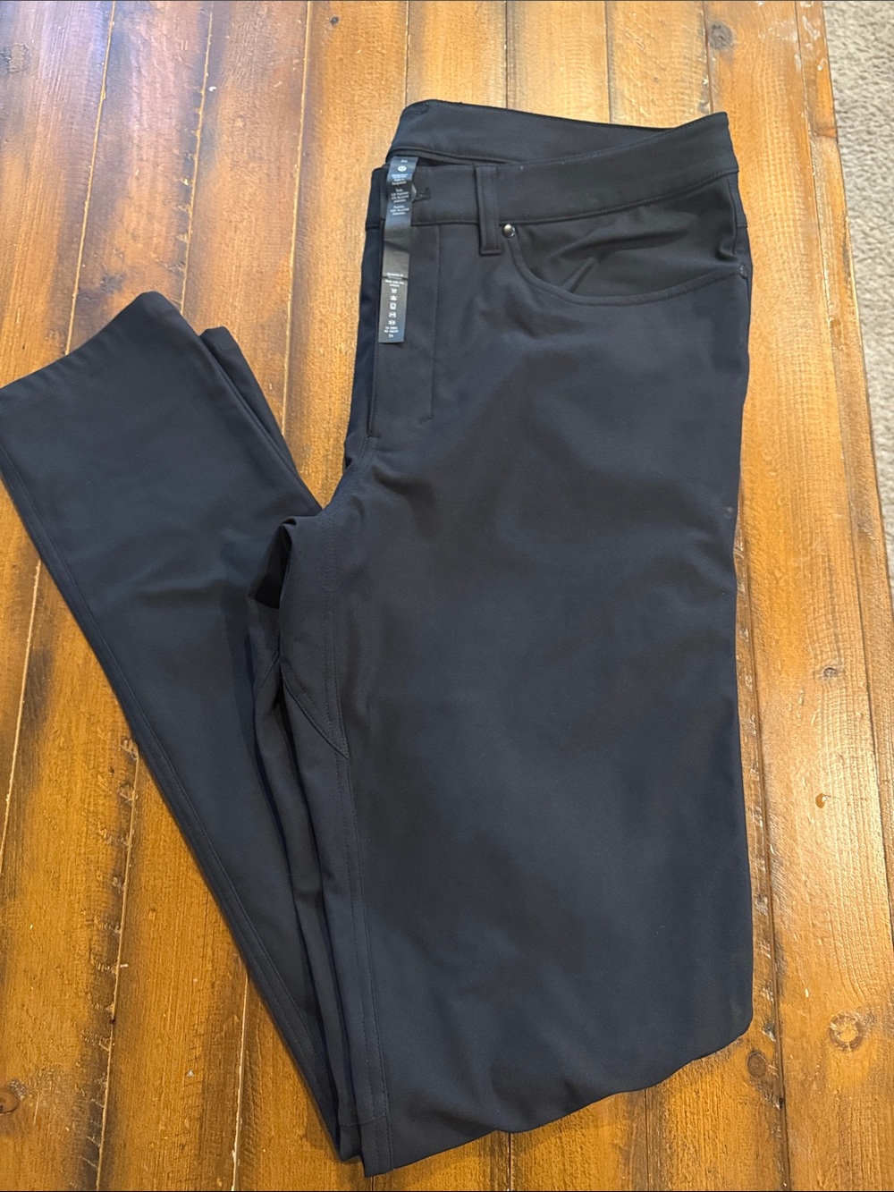 lululemon athletica Men's Slim Black Performance Jeans